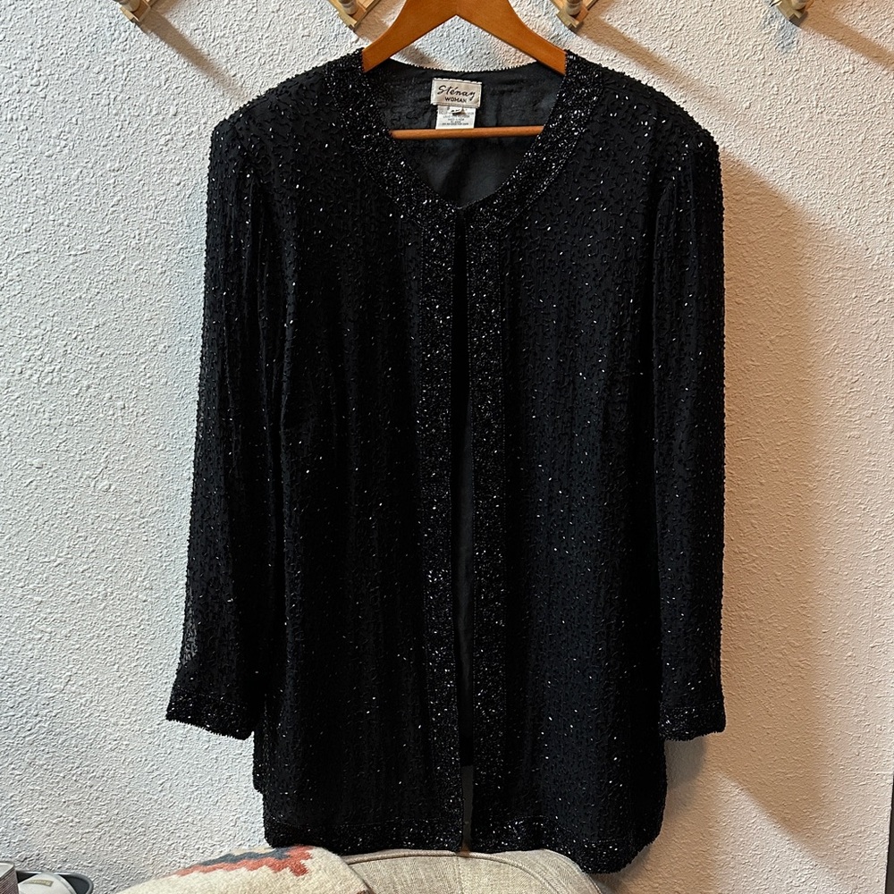 VTG Sténay WOMAN sequined cardigan